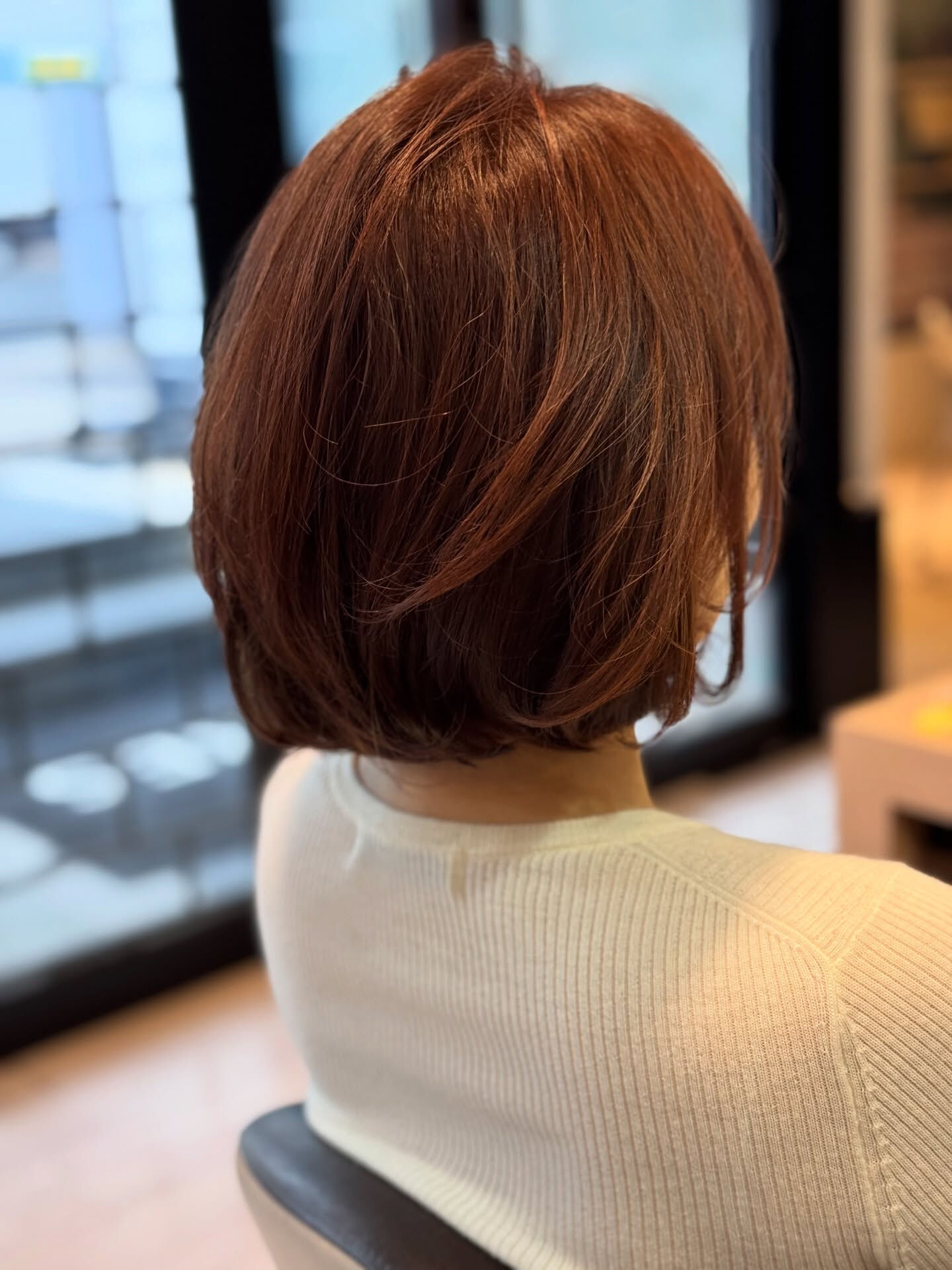 ピンクのヘアカラーが人気上昇中です！💖 暖かみのあるこの暖色