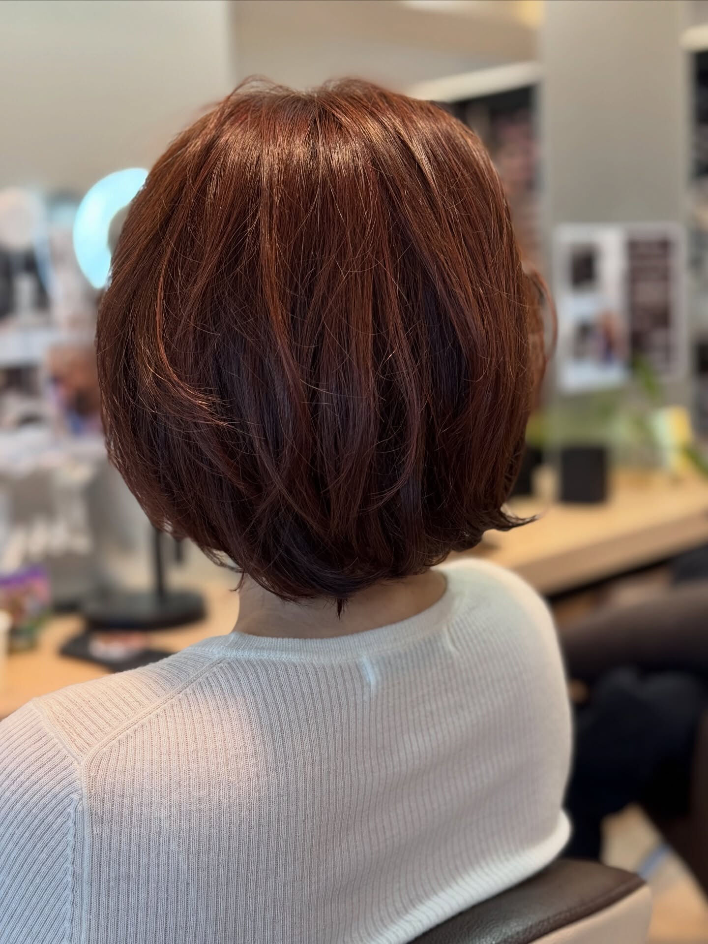 ピンクのヘアカラーが人気上昇中です！💖 暖かみのあるこの暖色