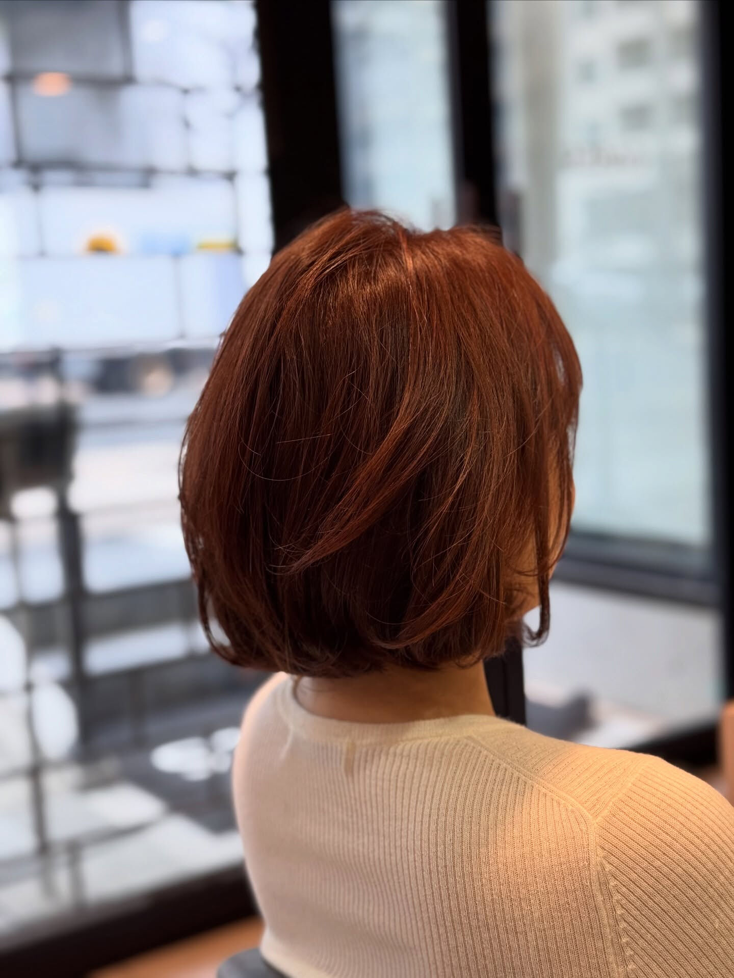 ピンクのヘアカラーが人気上昇中です！💖 暖かみのあるこの暖色