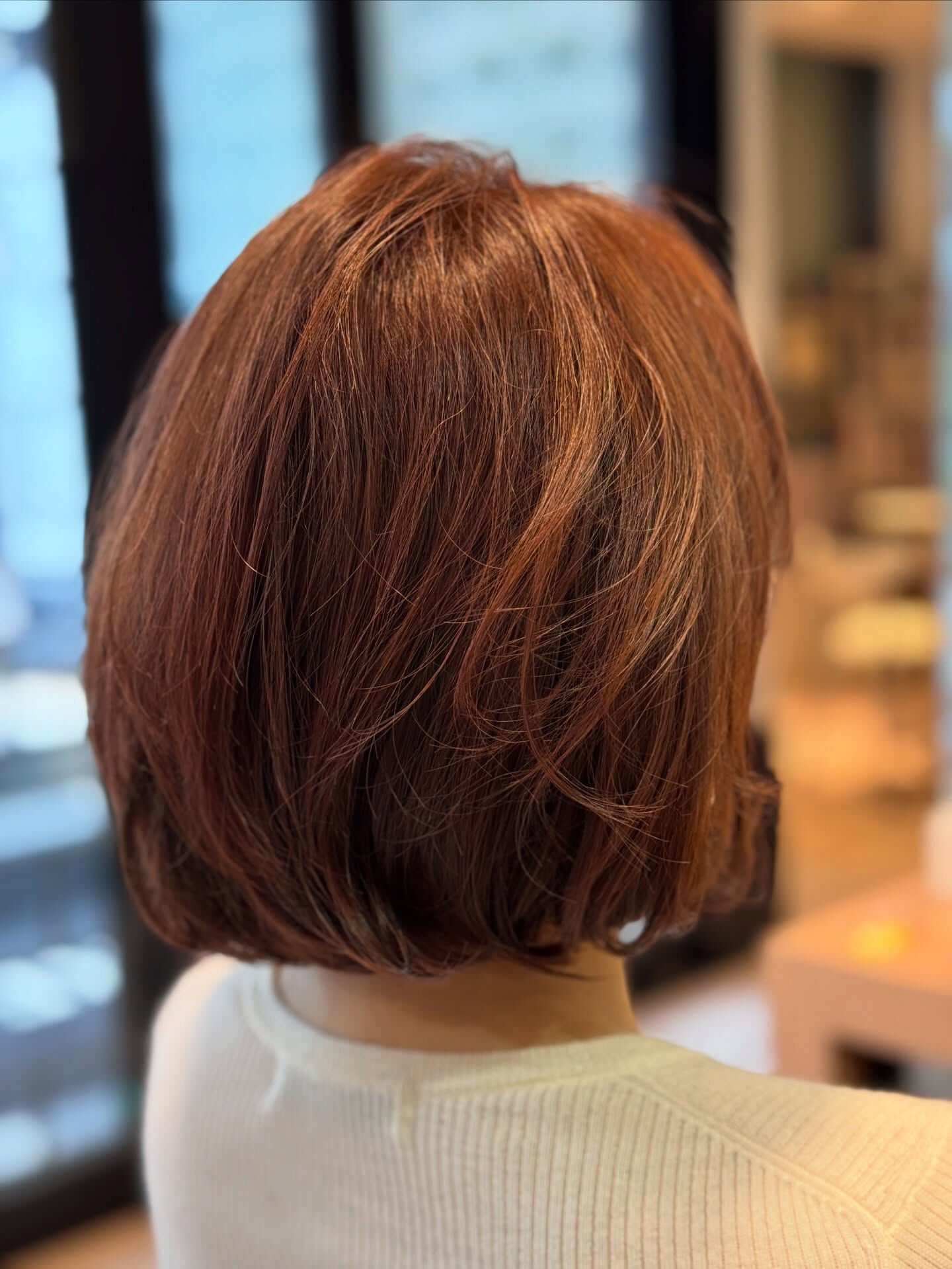 ピンクのヘアカラーが人気上昇中です！💖 暖かみのあるこの暖色